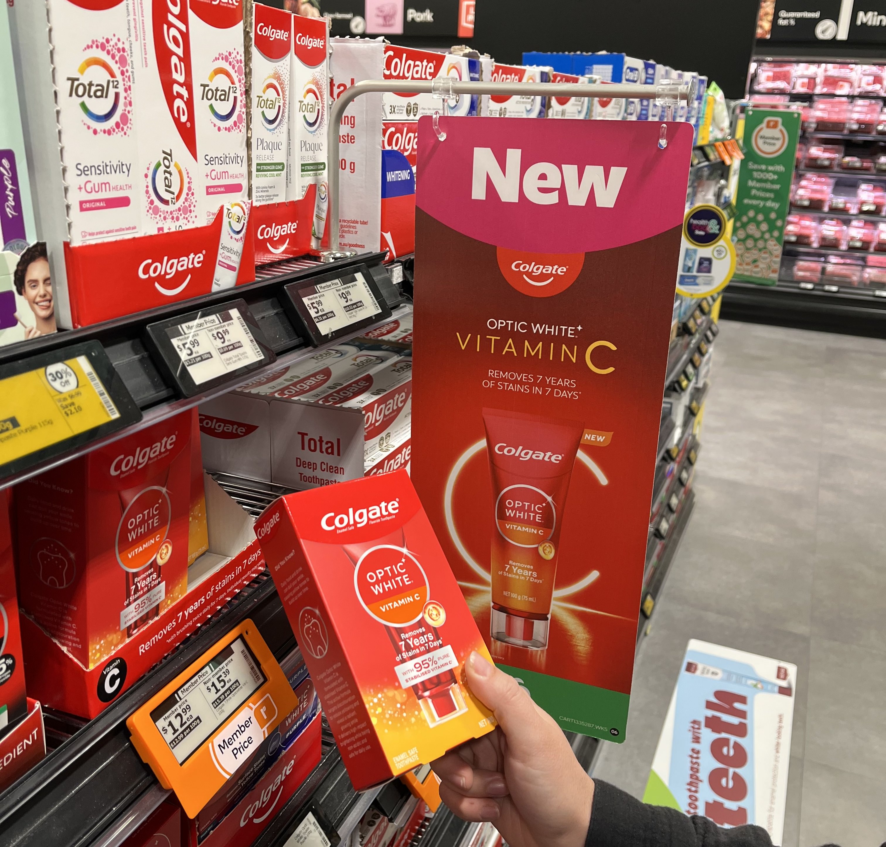 Colgate Aisle Fin